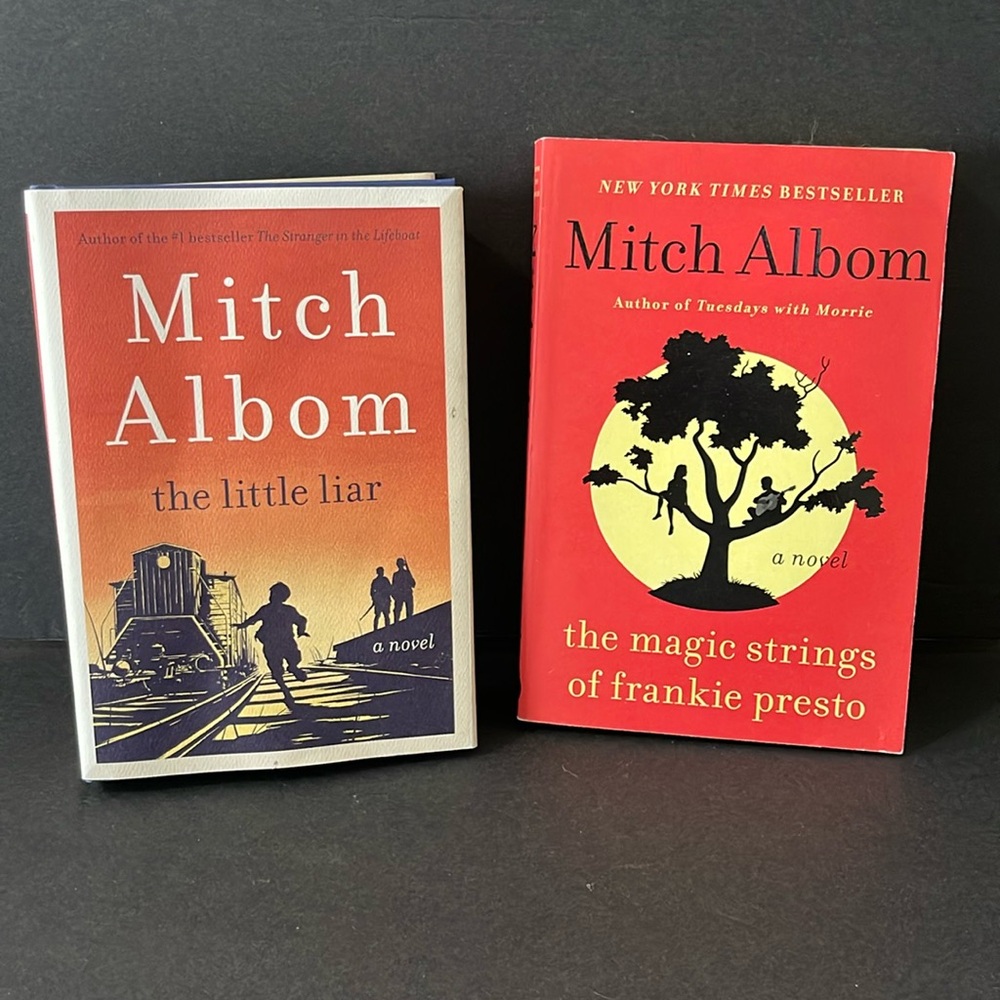 MITCH ALBOM SET OF 2 BOOKS BUNDLE